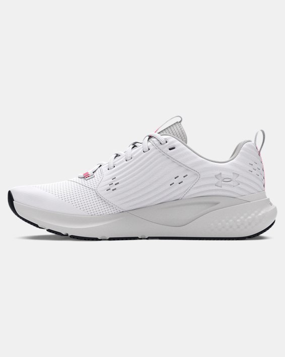 Men's UA Commit 4 Training Shoes in White image number 1